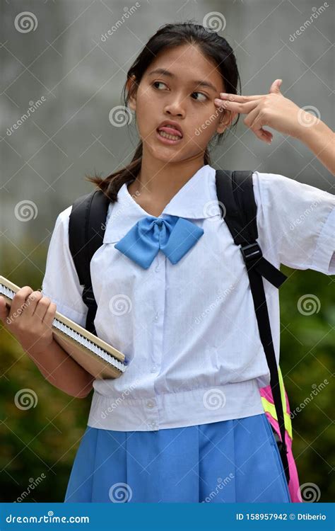 Filipina Schoolgirl gets Fucked in all Position in Her Cute School .